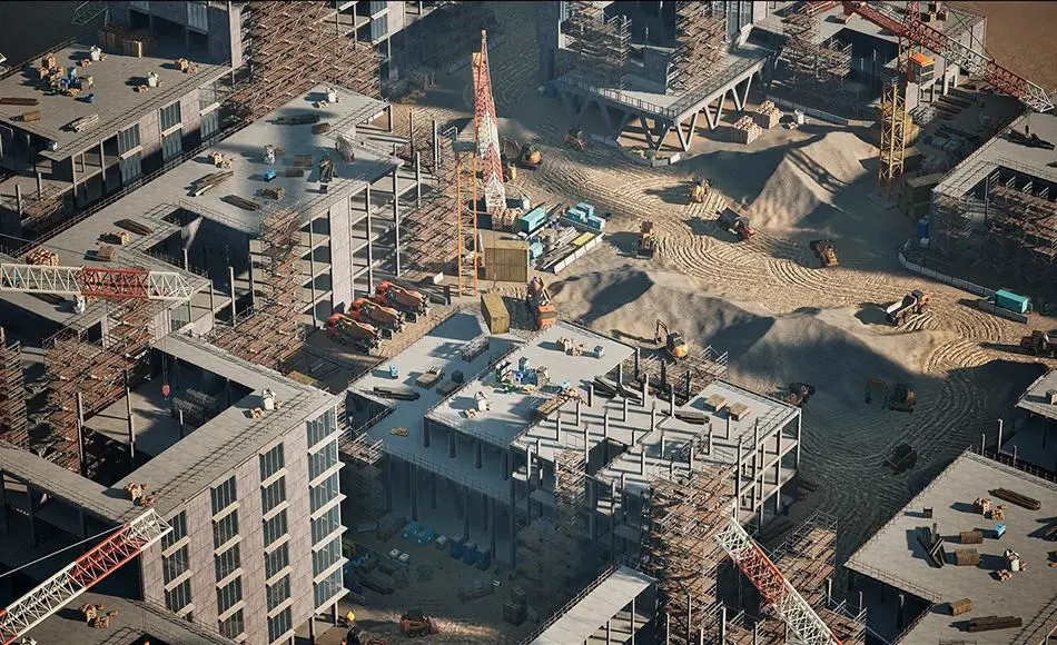 【UE5】建筑环境 Construction Environment