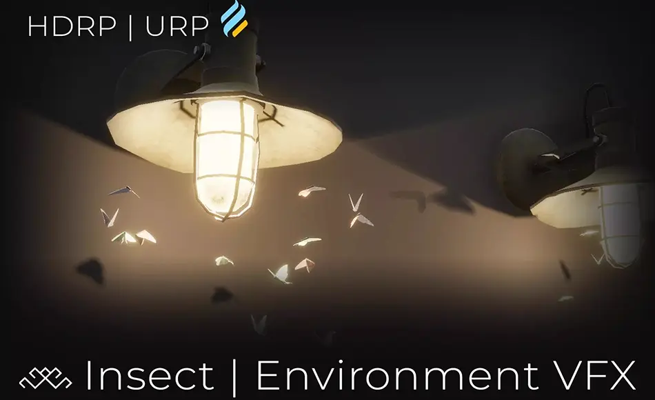 Unity特效 – 昆虫特效 Insect VFX [HDRP, URP]