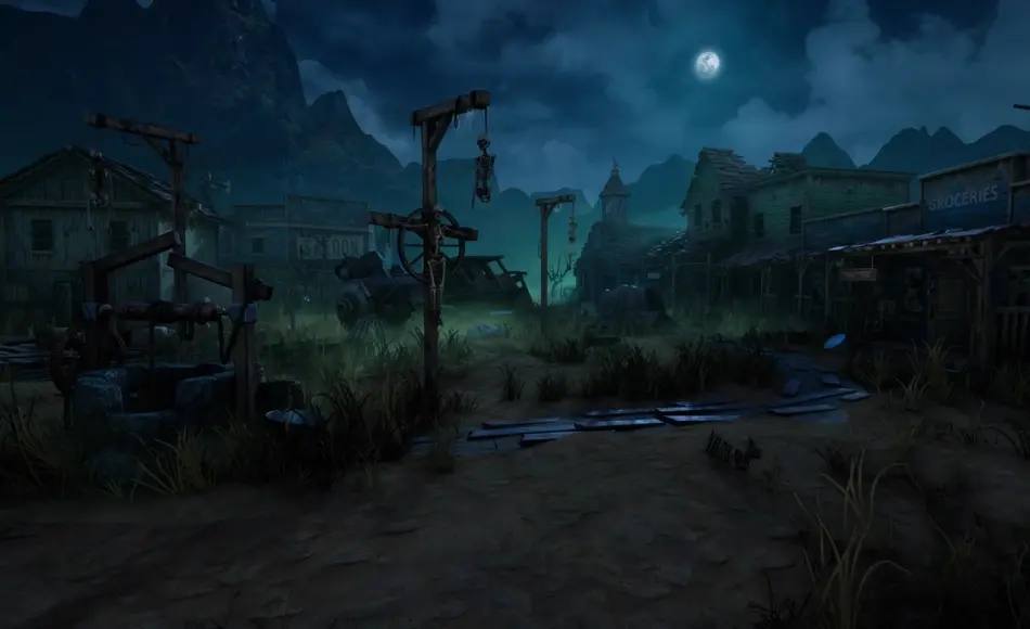 【UE4】狂野西部鬼城 Wild West Ghost Town of Fogmourn