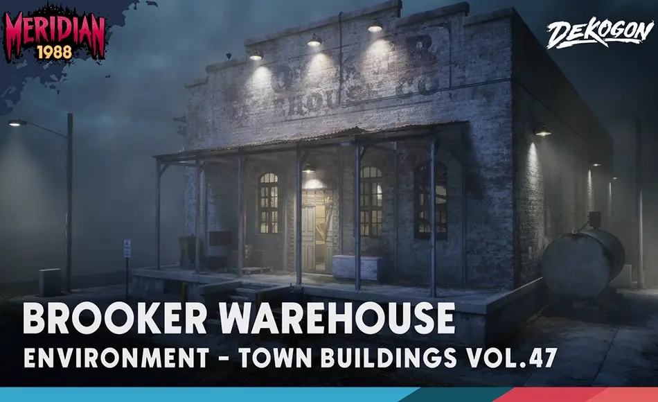 【UE5】模块化仓库环境 Meridian 1988: Brooker Warehouse – Modular Environment (VOL 47) 【UE5】模块化仓库环境 Meridian 1988: Brooker Warehouse – Modular Environment (VOL 47)