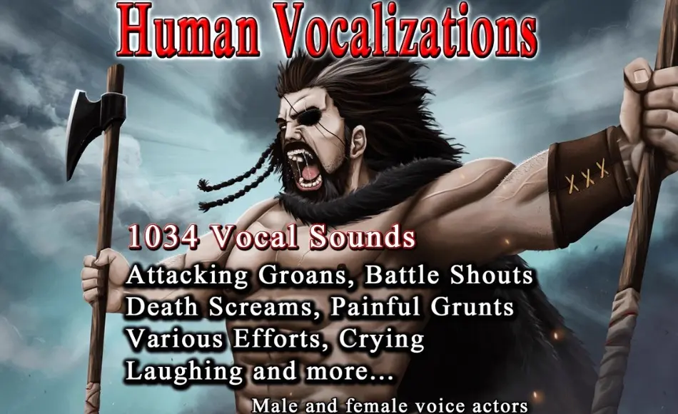 【UE5】人类发声音效 Human Vocalizations