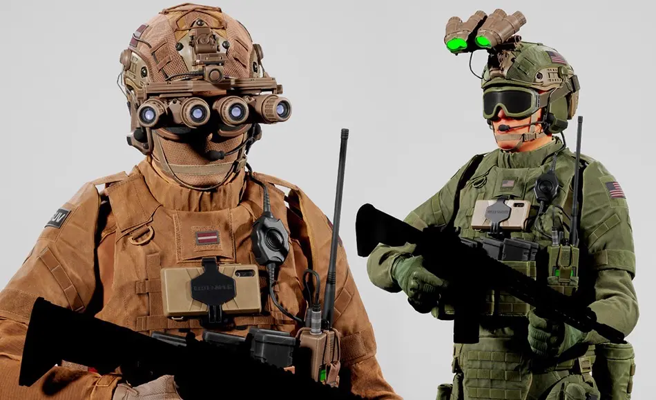 【UE5】模块化士兵角色 Modular Soldier Bundle 【UE5】模块化士兵角色 Modular Soldier Bundle