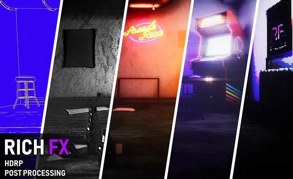 Unity特效 – 后期处理特效 Rich FX – HDRP Post Processing