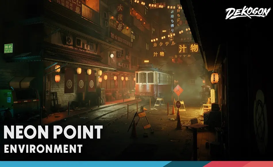 【UE5】中国街头环境 Neon Point – Chinese Streets Environment 【UE5】中国街头环境 Neon Point – Chinese Streets Environment