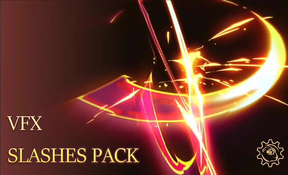Unity特效 – 游戏技能特效 2D VFX slashes pack Unity特效 – 游戏技能特效 2D VFX slashes pack