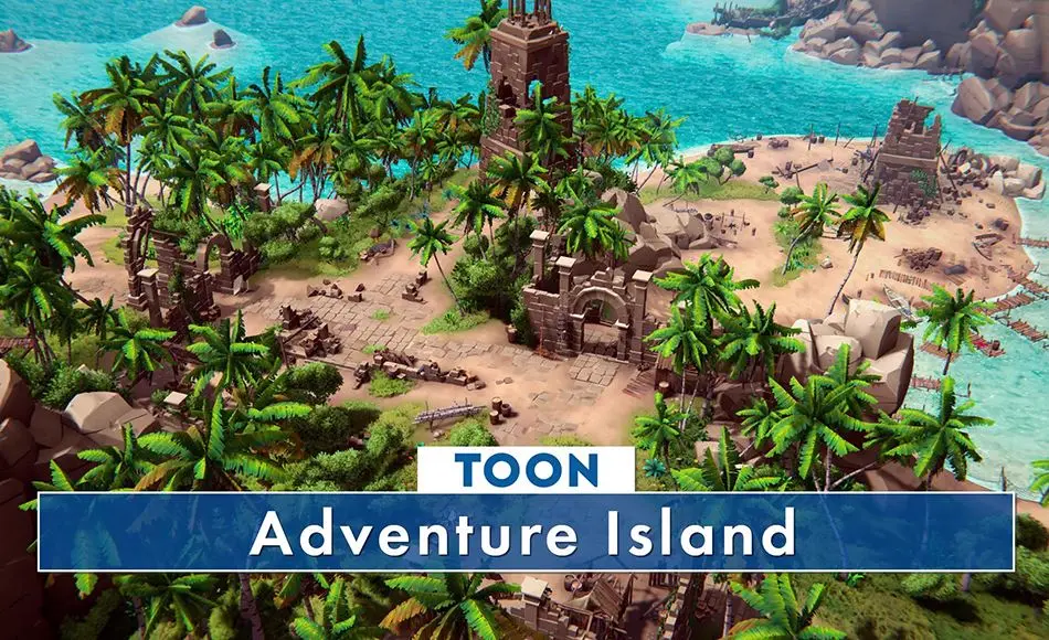 Unity场景 – 风格化卡通冒险岛 Toon Adventure Island – URP