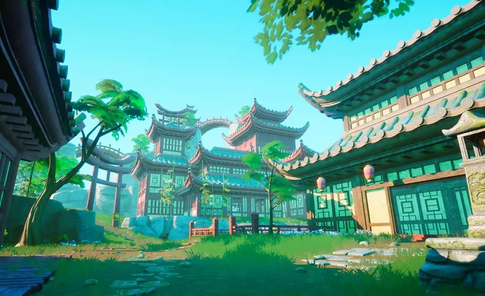 【UE5】风格化亚洲村庄 Stylized Asian Village