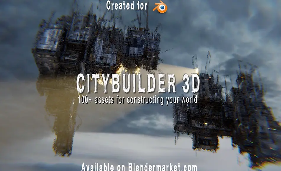 Blender插件 – 城市建筑群楼房模型预设 Citybuilder 3d Blender插件 – 城市建筑群楼房模型预设 Citybuilder 3d
