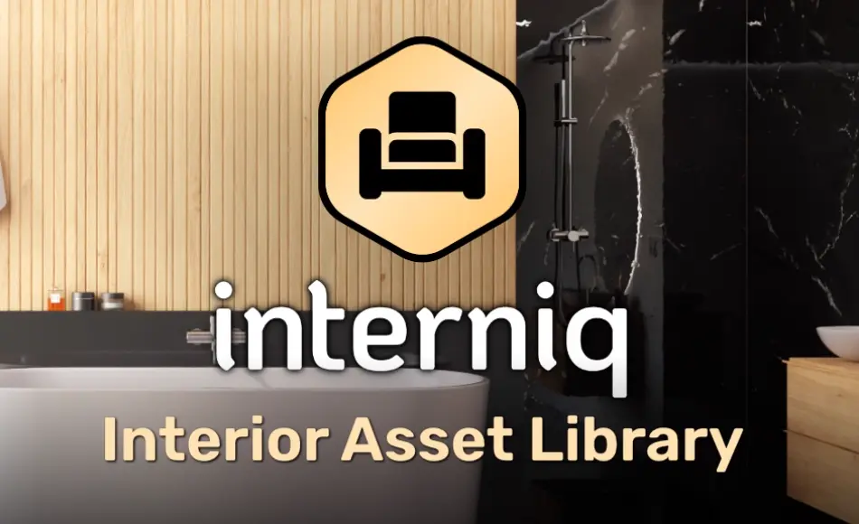 Blender插件 – 室内场景道具资产包 Interniq