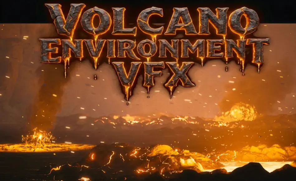 【UE5】火山环境视觉特效 Volcano Environment VFX