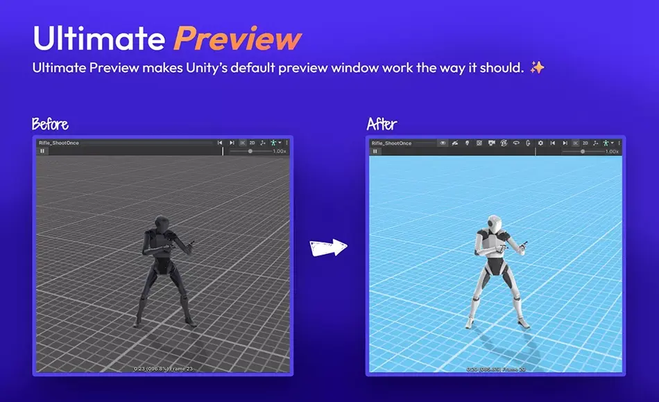 Unity插件 – 播放预览编辑插件 Ultimate Preview 2 – Pro Edition