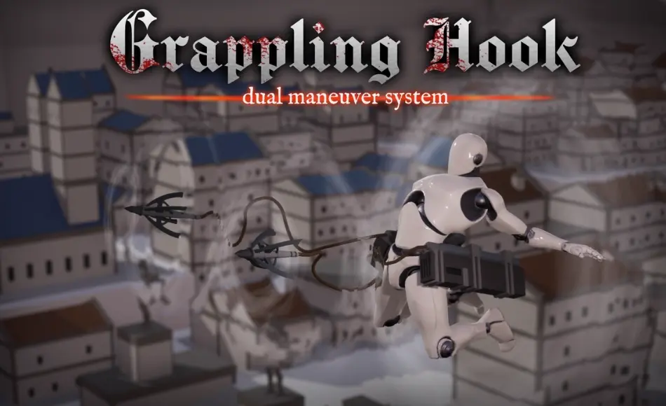 【UE5】双钩动作动画 Grappling Hook – Dual Maneuver System 【UE5】双钩动作动画 Grappling Hook – Dual Maneuver System