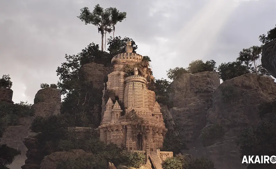 【UE5】亚洲废弃寺庙 Asian Abandoned Temple 【UE5】亚洲废弃寺庙 Asian Abandoned Temple