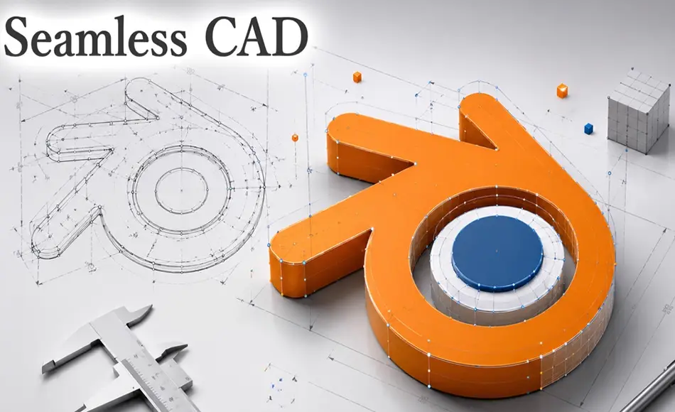 Blender插件 – 参数化建模 Seamless CAD