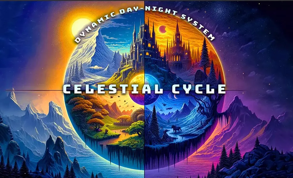 Unity插件 – 程序化日夜系统 Celestial Cycles: Dynamic Day-Night System