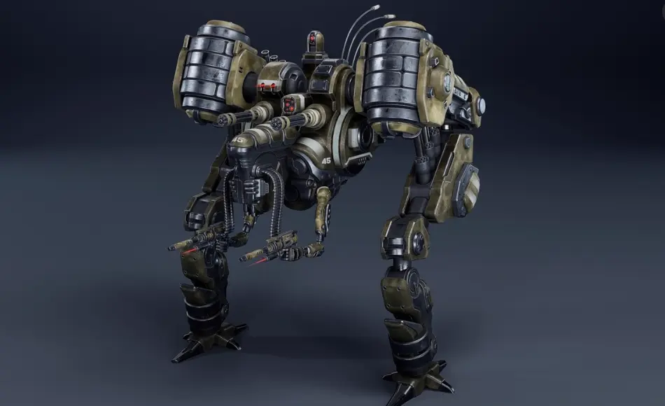 【UE4/5】机器人角色 Etasphera 45