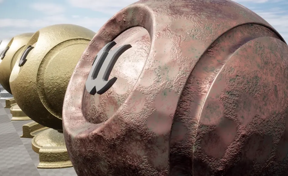 【UE5】金属材质 Premium Metal Material