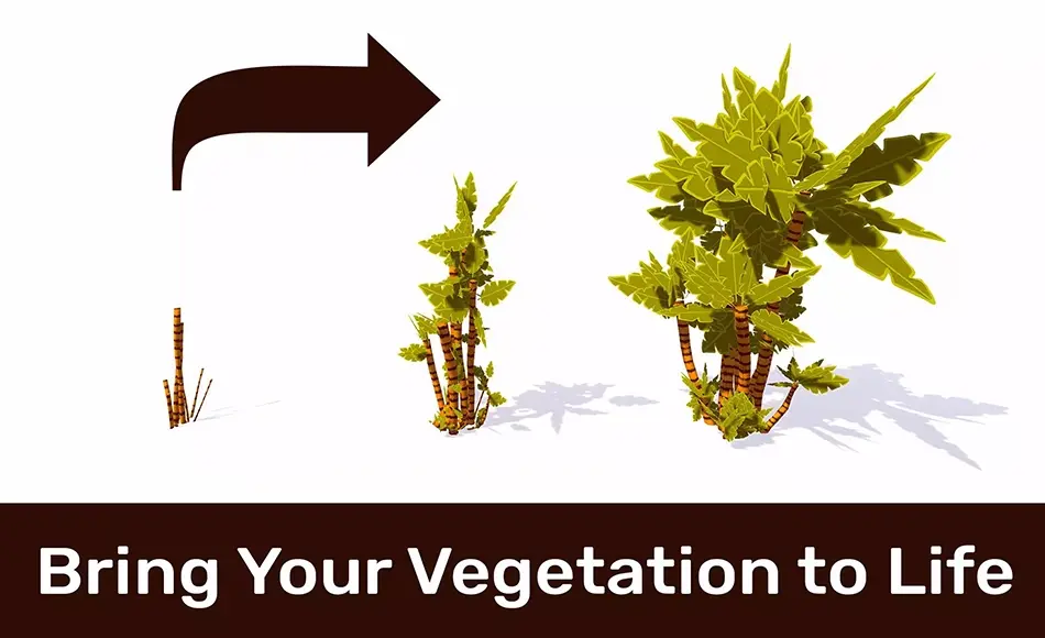 Unity插件 – 植被生长工具 Tree Grower