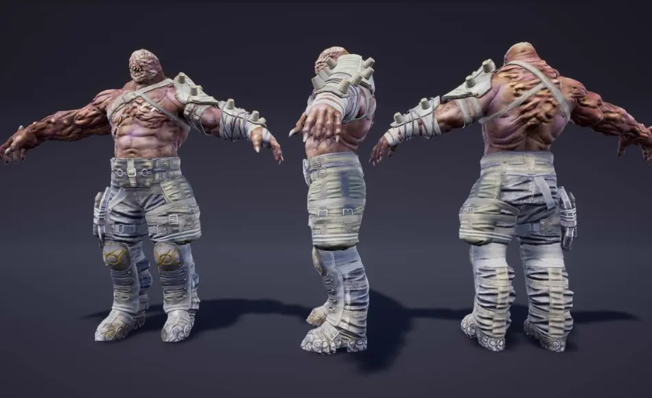 【UE5】末日角色 Post-Apocalyptic Characters (Pack)