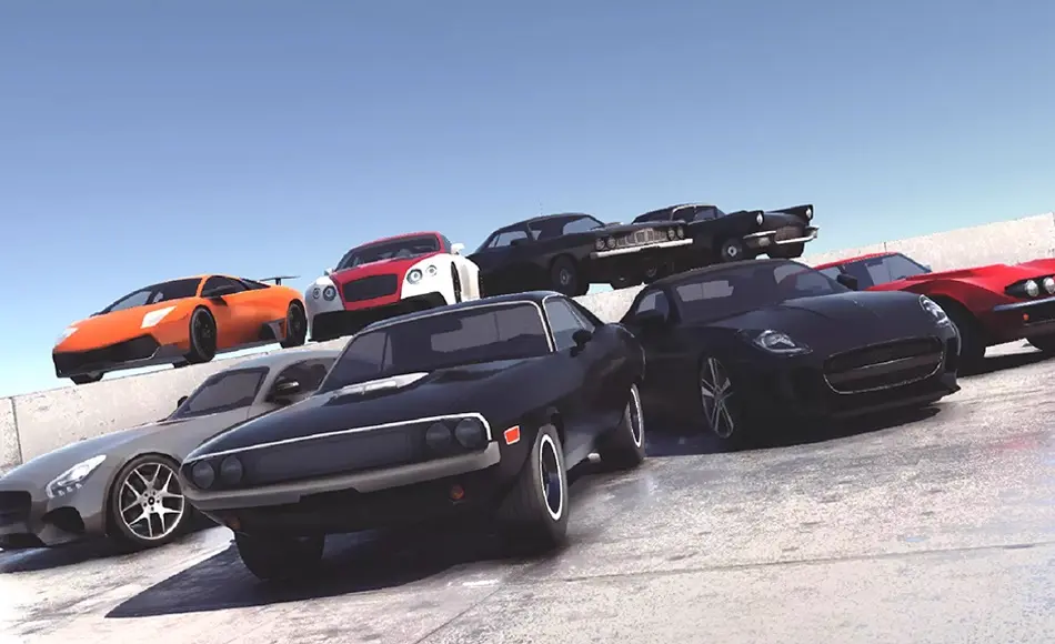 Unity资产 – 游戏道具跑车 8 Fast Cars Pack