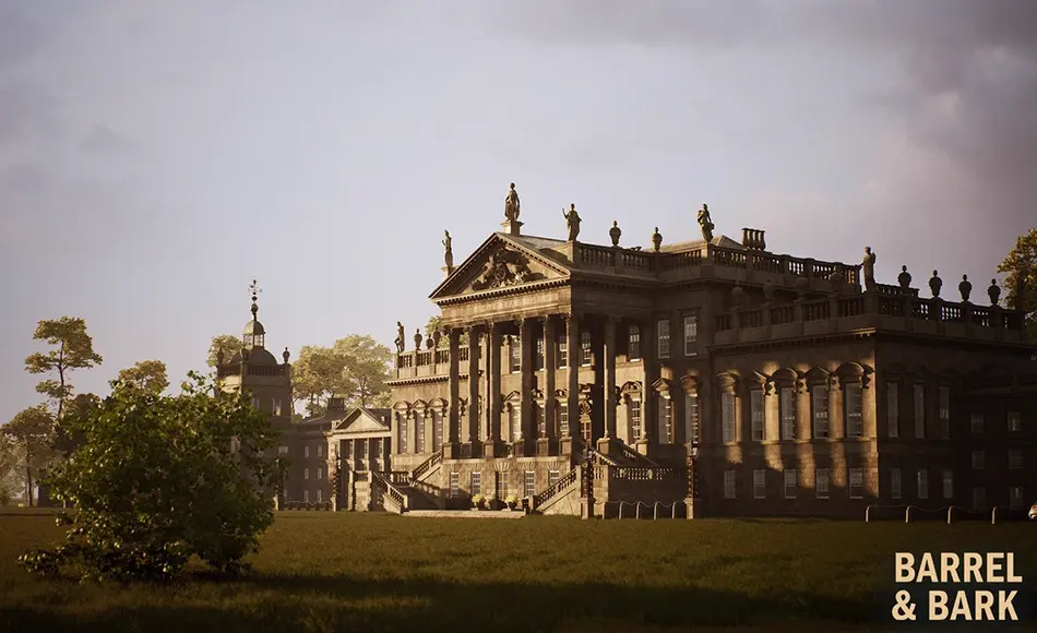 【UE5】庄园环境 Wentworth Woodhouse | Historic Mansion Environment