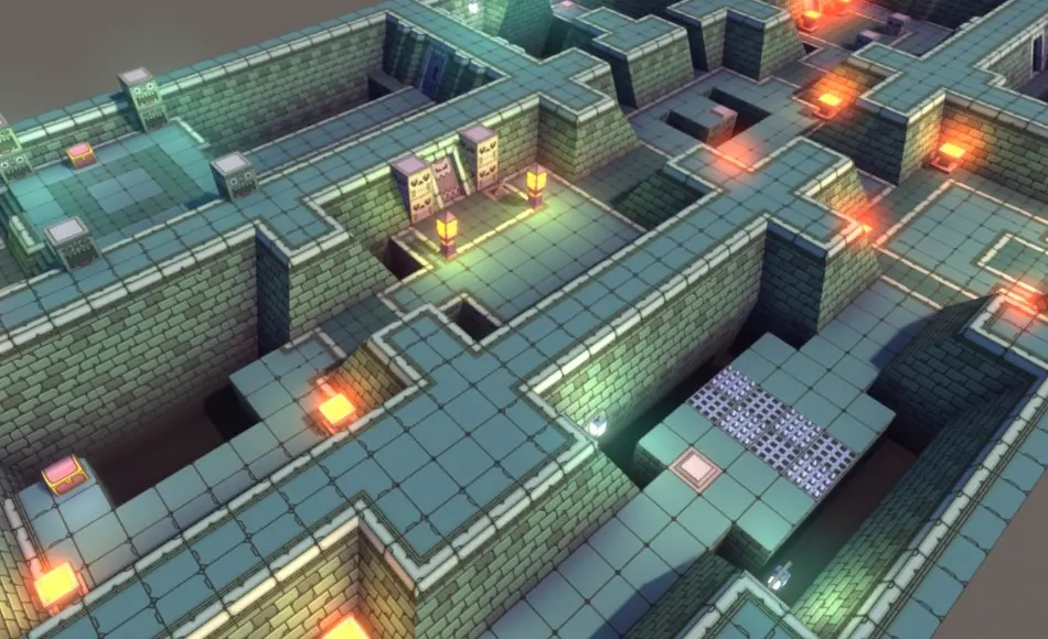 【UE5】俯视角迷宫套件 Retro Dungeons: The Maze – Modular Labyrinth Kit for Top-Down Pixel RPGs 【UE5】俯视角迷宫套件 Retro Dungeons: The Maze – Modular Labyrinth Kit for Top-Down Pixel RPGs