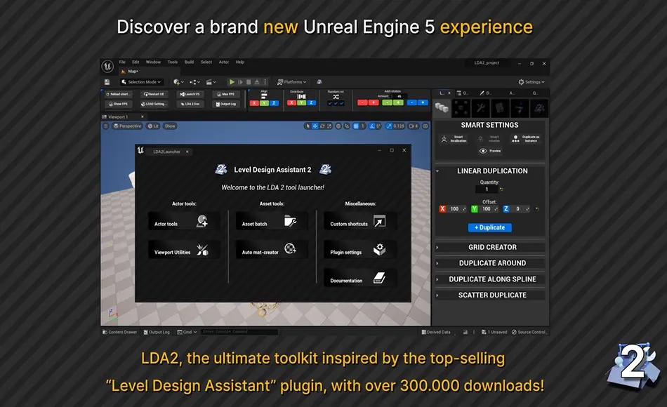 UE5插件 – 关卡设计助理 Level design assistant 2