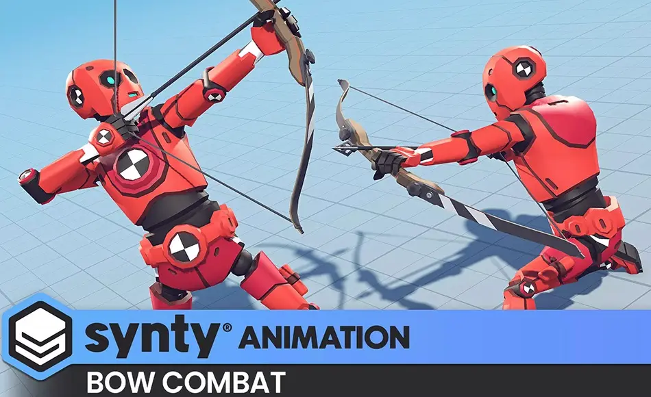 Unity动画 – 弓箭战斗动画 Synty ANIMATION – Bow Combat