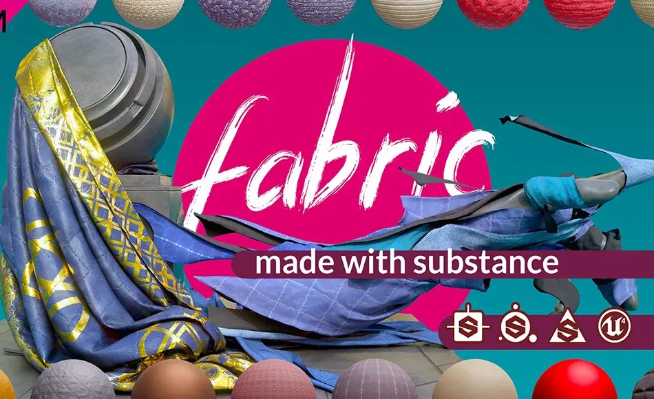 【UE5】56 种可定制织物材质 56 Customizable Fabric Materials (Substance .SBSAR & .SBS) 【UE5】56 种可定制织物材质 56 Customizable Fabric Materials (Substance .SBSAR & .SBS)