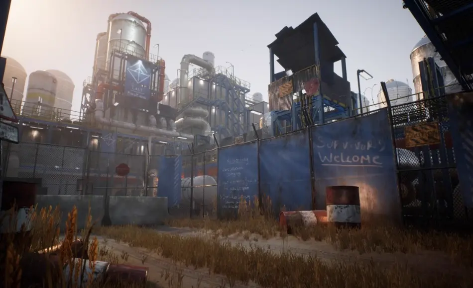【UE5】后世界末日的工业场景 Post-Apocalyptic Industrial Scene