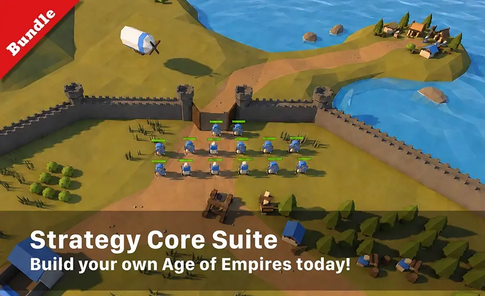 Unity开发 – 战斗阵型游戏开发 StrategyCore – Complete RTS & Sim Suite