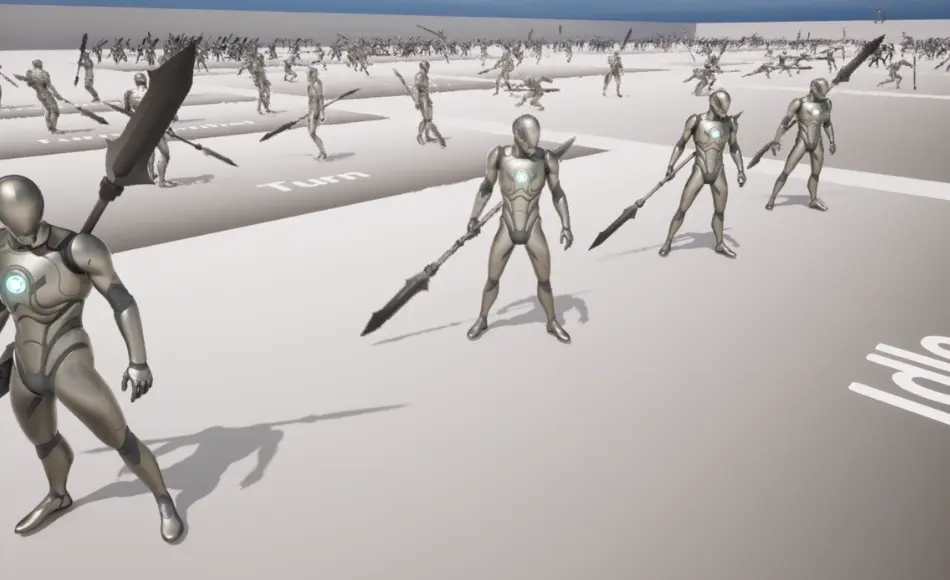 【UE5】长矛动画包 Spear Animations Pack