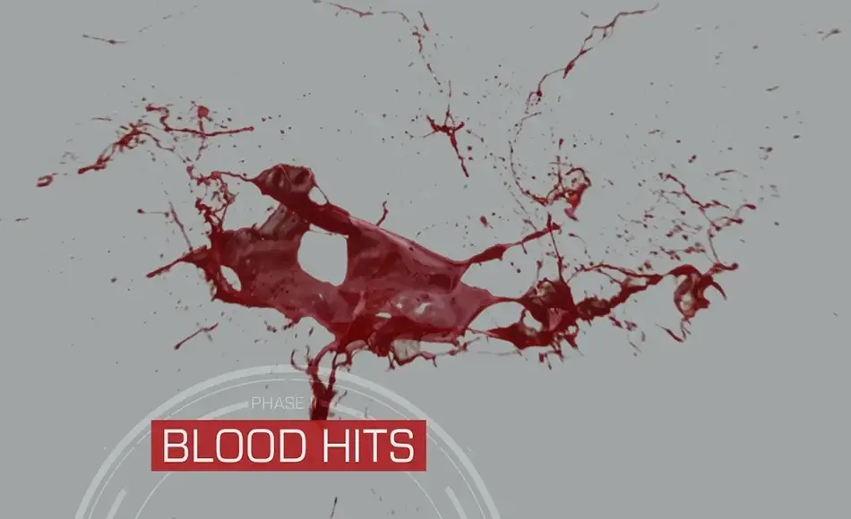 【视频素材】血液喷溅特效 Blood Hits