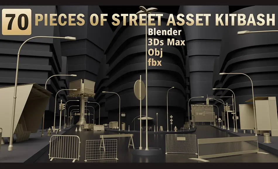 70 件街头资产 70 pieces of street asset 70 件街头资产 70 pieces of street asset
