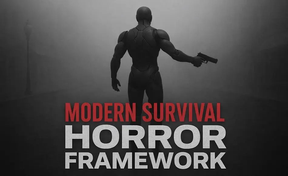 【UE5】现代生存恐怖框架 Modern Survival Horror Framework