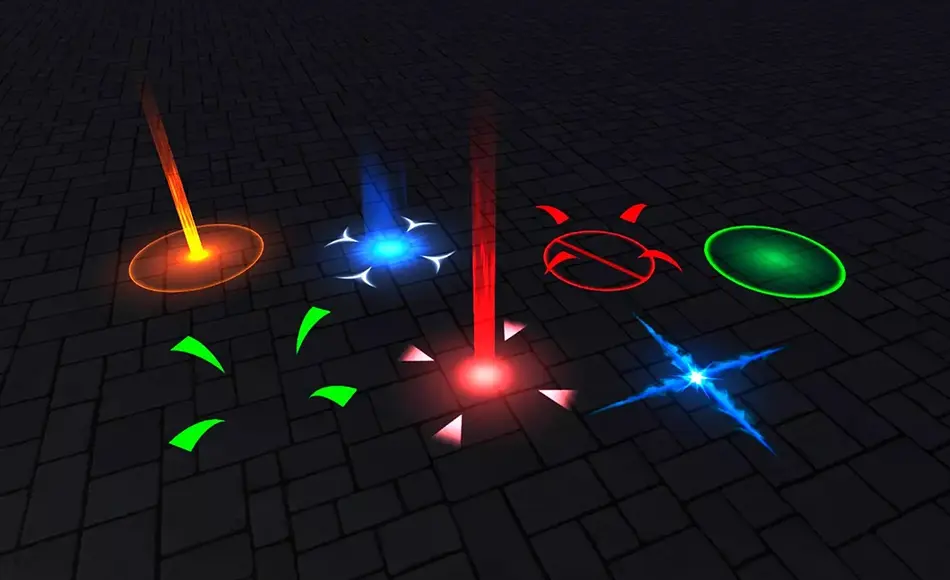 Unity特效 – 地图轨迹标记 Map Track Markers VFX 2 Unity特效 – 地图轨迹标记 Map Track Markers VFX 2