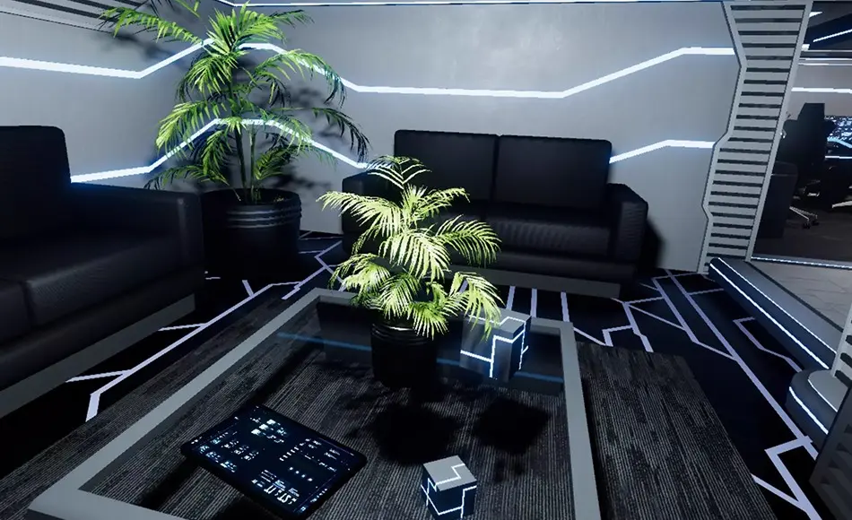Unity资产 – 未来科幻内饰 Futuristic Scifi Interior