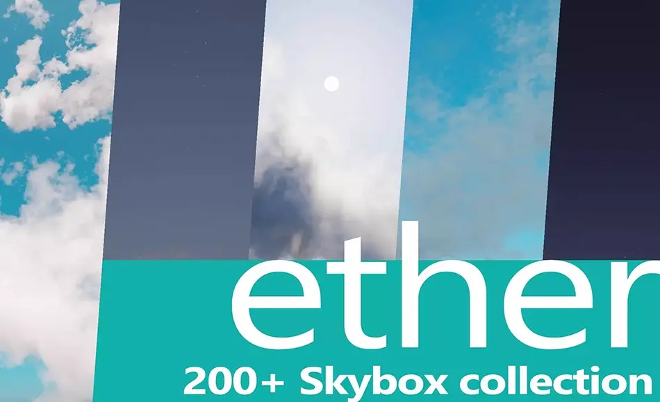 Unity资产 – 程序化天空盒 Ether Skyboxes