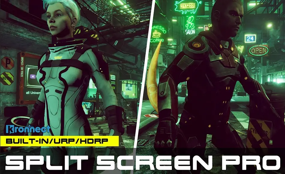 Unity插件 – 分屏专业版 Split Screen Pro Unity插件 – 分屏专业版 Split Screen Pro