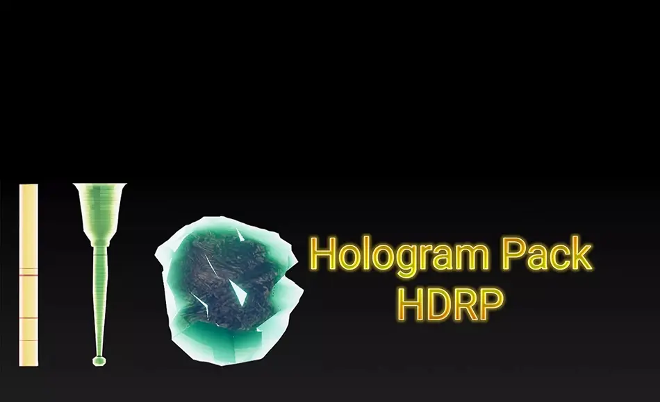 Unity资产 – 全息材质包 Hologram Pack For HDRP Shader Graph Unity资产 – 全息材质包 Hologram Pack For HDRP Shader Graph