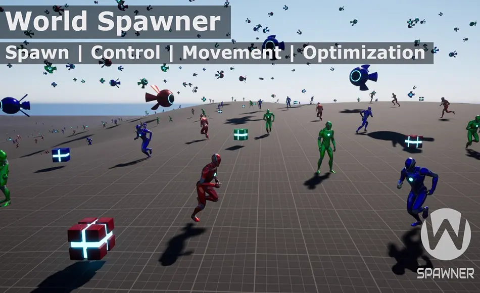 UE5插件 – 世界生成器 World Spawner – Global Spawning System