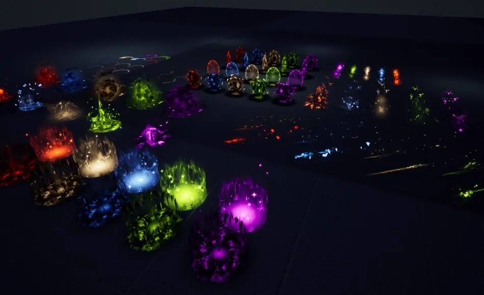 【UE4】魔法特效 FANTASY VFX COLLECTION