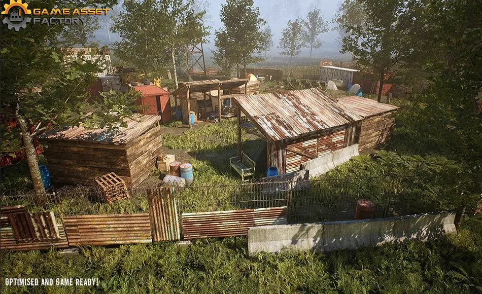 【UE5】末日生存营 Post Apocalyptic Survival Camp