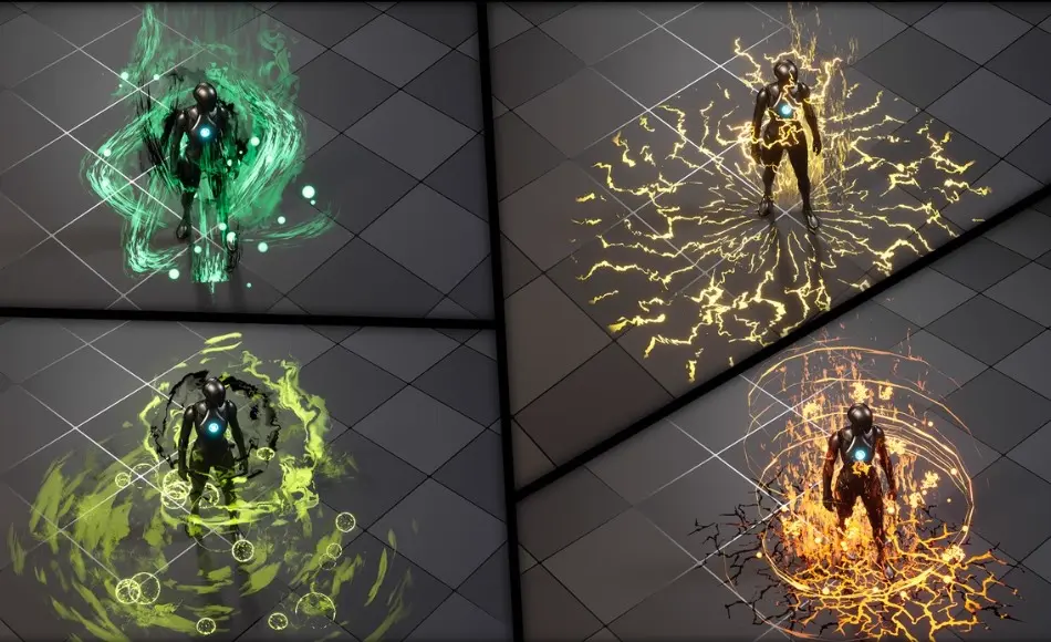 【UE5】游戏光环特效 Magic Aura Niagara