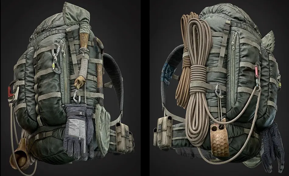 【UE4/5】背包和救生包 Bags, Backpack & Survival Kit