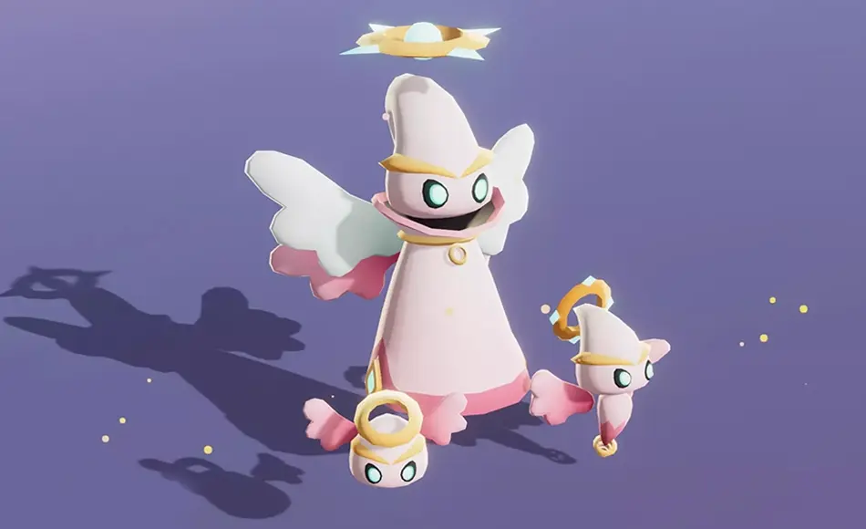 Unity角色 – 可爱大天使角色 Angel Archangel Mage Evolution Pack Cute Series