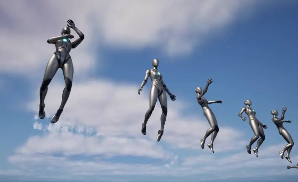 【UE5】零重力动画 Zero Gravity Animations