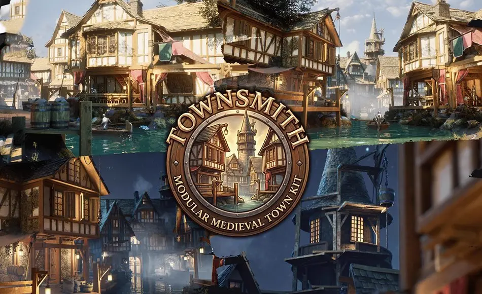 【UE5】模块化中世纪城镇 Townsmith: Modular Medieval Town (Medieval Town, Modular Fantasy Town, Town) 【UE5】模块化中世纪城镇 Townsmith: Modular Medieval Town (Medieval Town, Modular Fantasy Town, Town)
