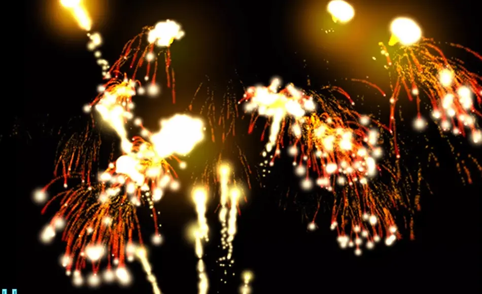 Unity特效 – 烟花特效 Fireworks Collection