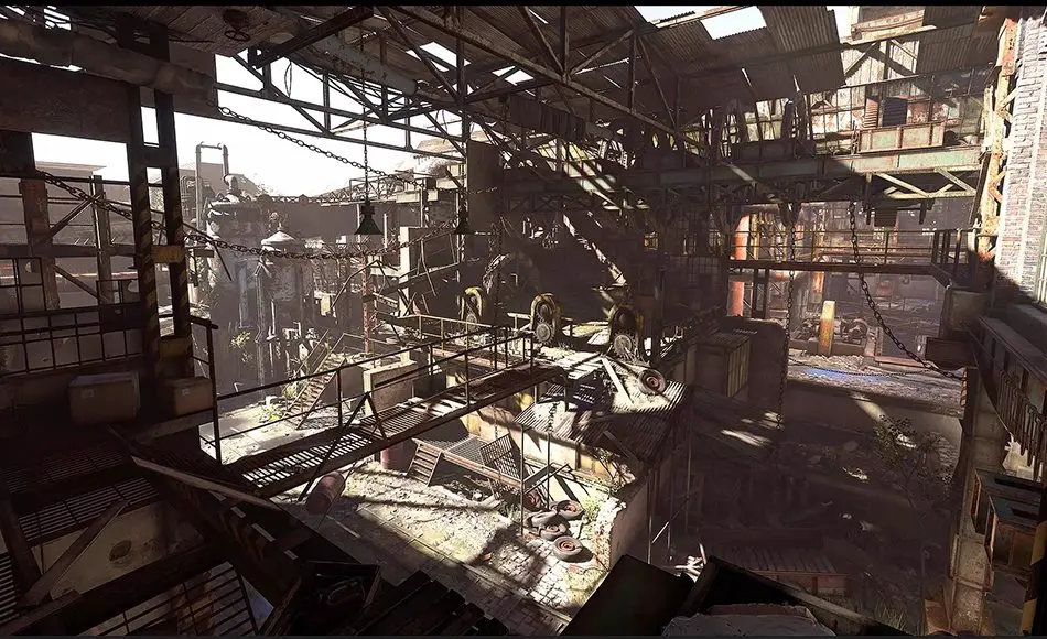 Unity场景 – 废弃工厂区 Warehouse – Abandoned Factory District